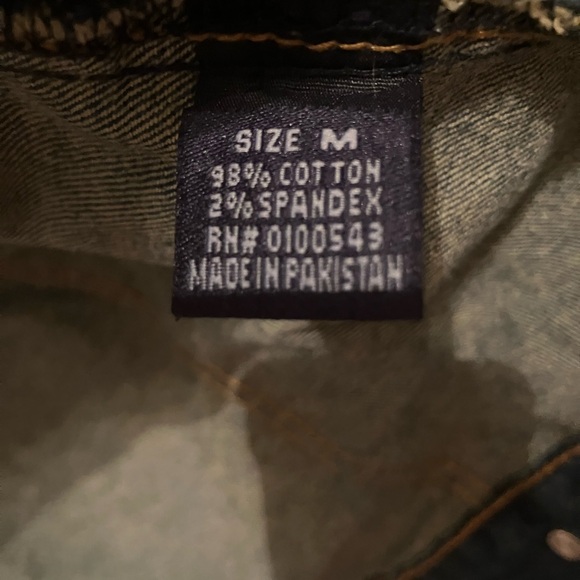 Medium ‘AHP’ Another Hype Piece Denim Jacket - Picture 4 of 8